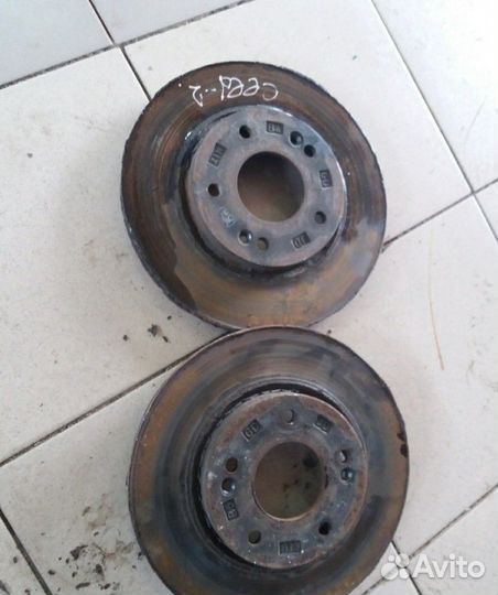 Диски тормозные передние Kia Ceed 2 JD