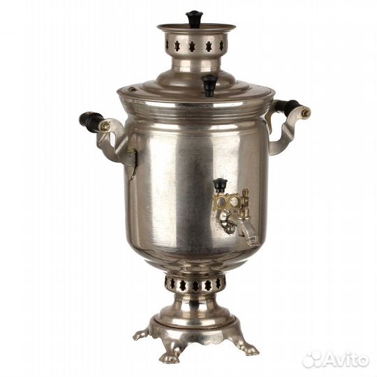Советский угольный самовар