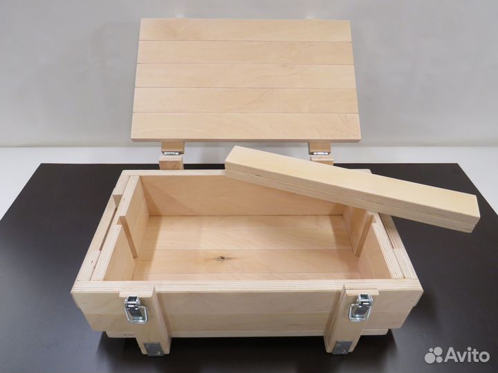 Ящик в армейском стиле, аутентичный