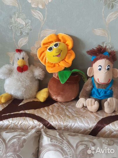 Мягкие музыкальные игрушки