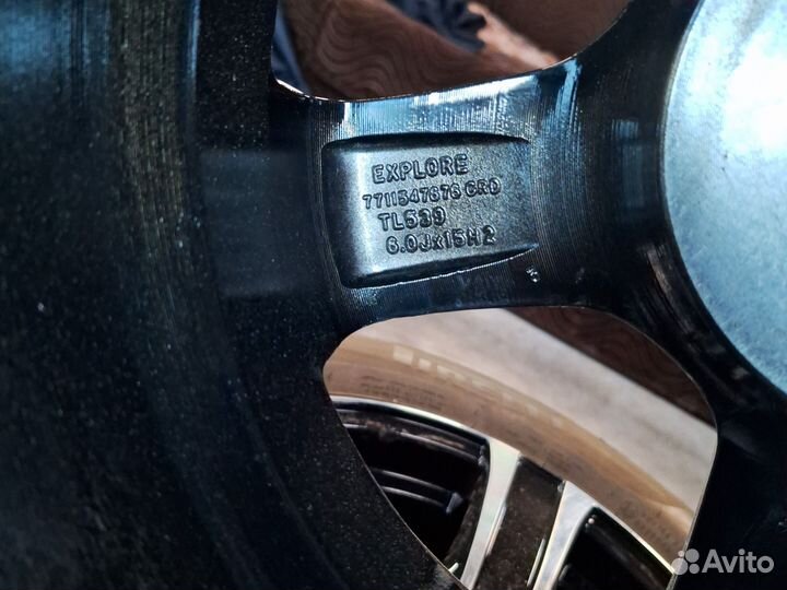 Колёса летние на литье R15