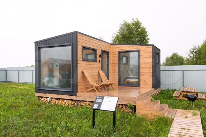 Дом 15 м² на участке 8 сот.