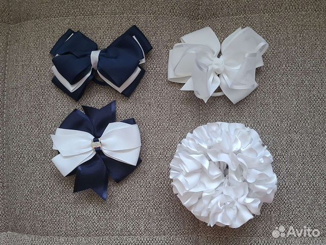 Резинки для волос, ободок и заколки для школы