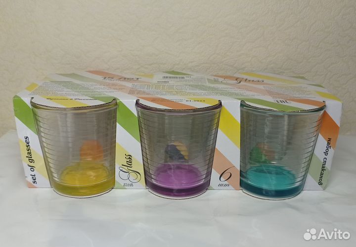 Стаканы новые