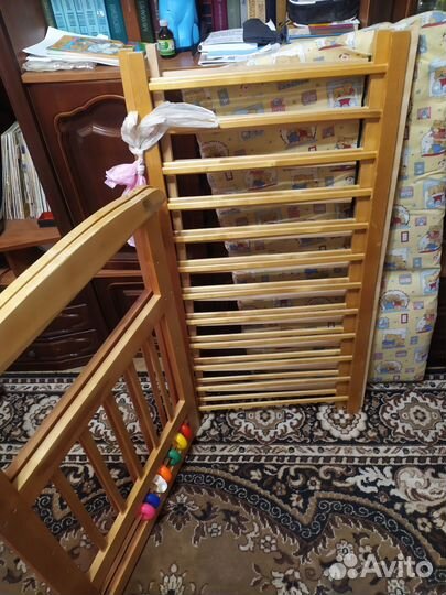 Детская кроватка качалка