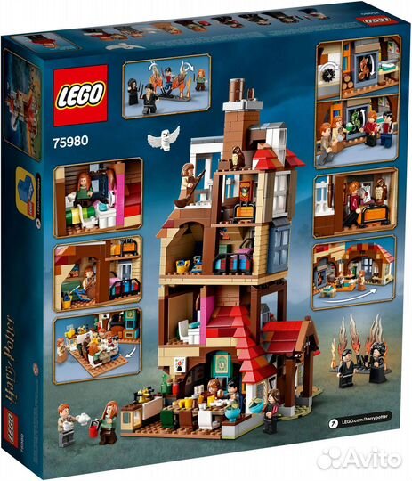 Lego Harry Potter 75980 Нападение на Нору