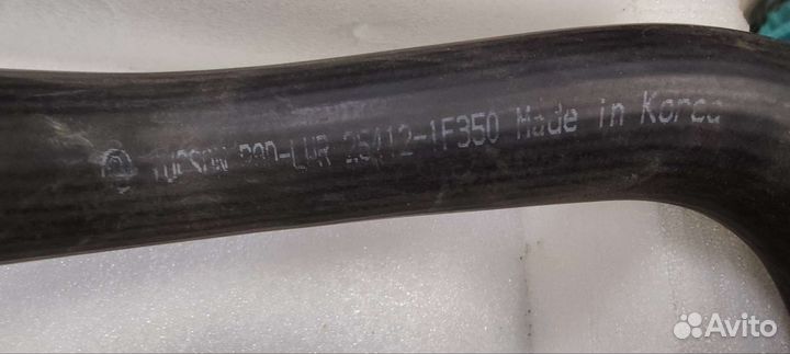 Шланг системы охлаждения hyundai tucson