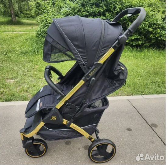 Прогулочная коляска Babalo future 2023 золотая