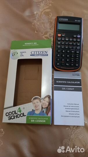 Инженерный калькулятор citizen