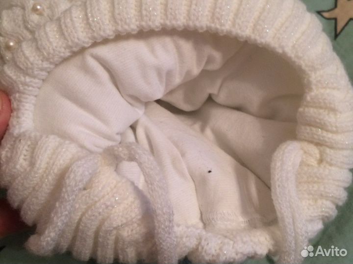 Шапка для девочки новая