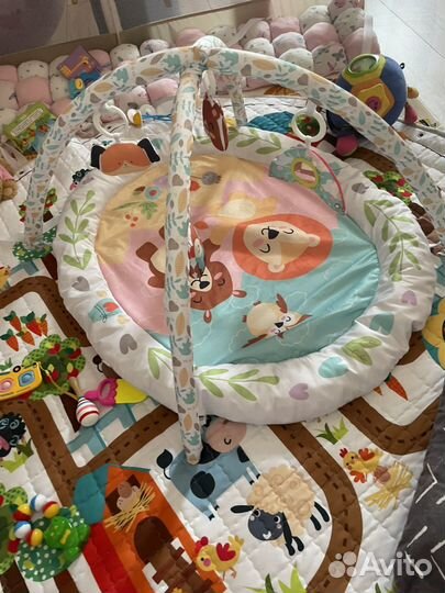 Развивающий коврик игровой