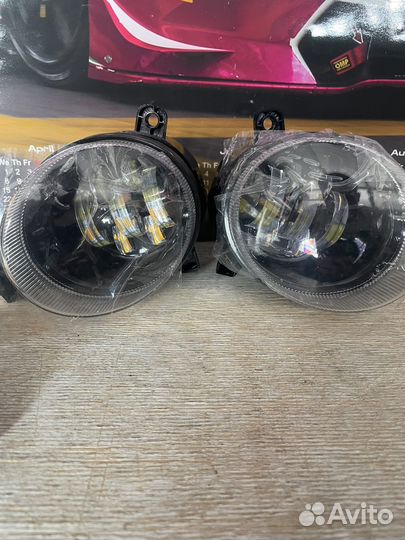 Противотуманные фары на Audi 90W