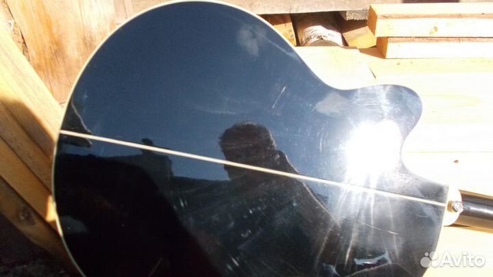 Электроакустическая гитара ibanez AEL10E-BK