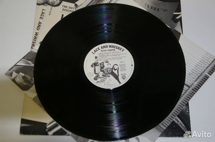Пластинки Alice Cooper Warner original US