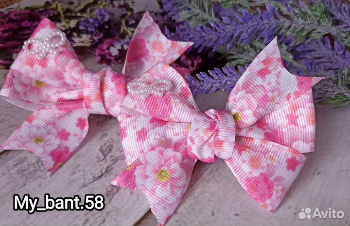 Бантики ручной работы