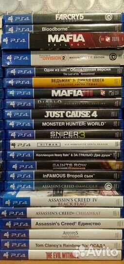 Игры на ps 4