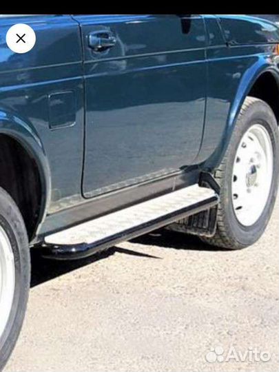 Защита порогов ваз 2121