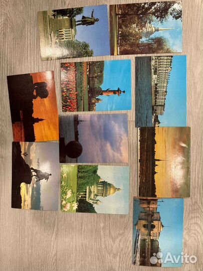 Куча комплектов открыток СССР чистые