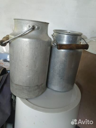 Алюминиевый бидон СССР 3 И 5 лит