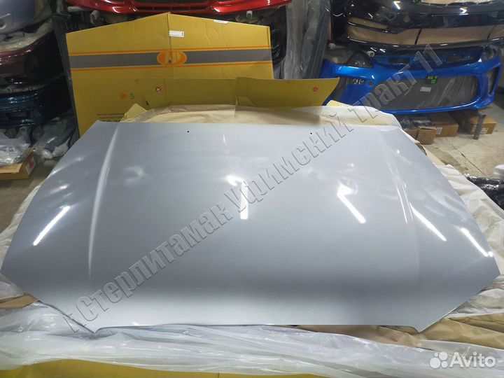 Капот Hyundai Accent тагаз новый цвет серебристый