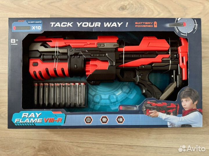 Бластер Ray flame новый