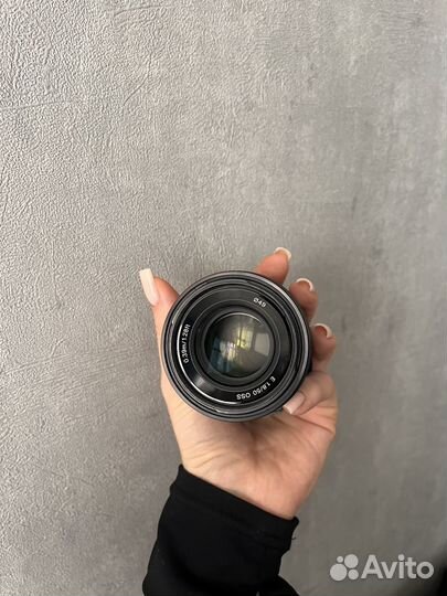 Объектив sony 50mm f 1 8