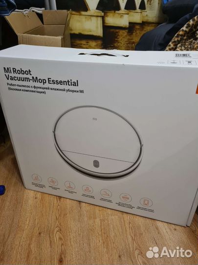 Робот пылесос xiaomi mi robot vacuum mop essential