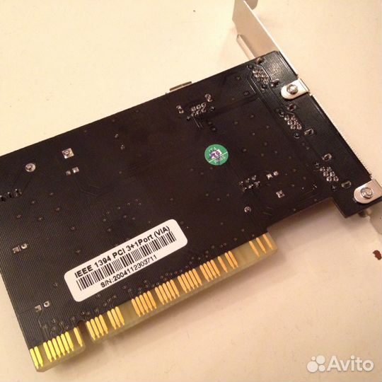 Новый Контроллер ieee1394 FireWire (3+ 1) port VIA