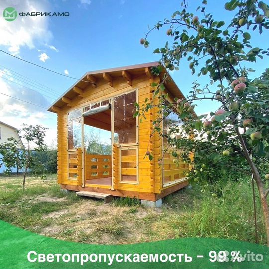 Мягкие окна для веранды под ключ