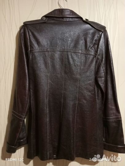 Куртка кожаная женская 44 размер