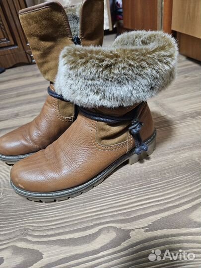 Сапоги женские натуральная кожа зима 39