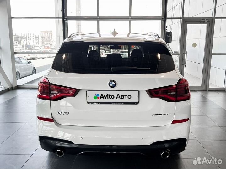 BMW X3 2.0 AT, 2018, 44 884 км