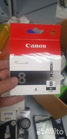 Картридж Canon cli-8 bk