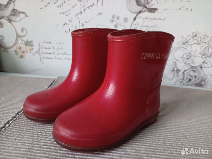 Резиновые сапоги 14 размер