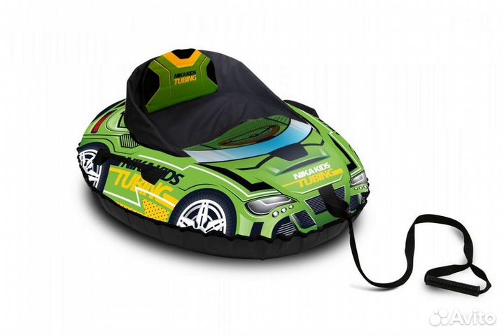 Тюбинг ника Овальный (Машинка красный)