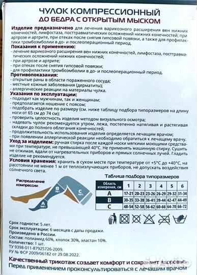 Компрессионные чулки