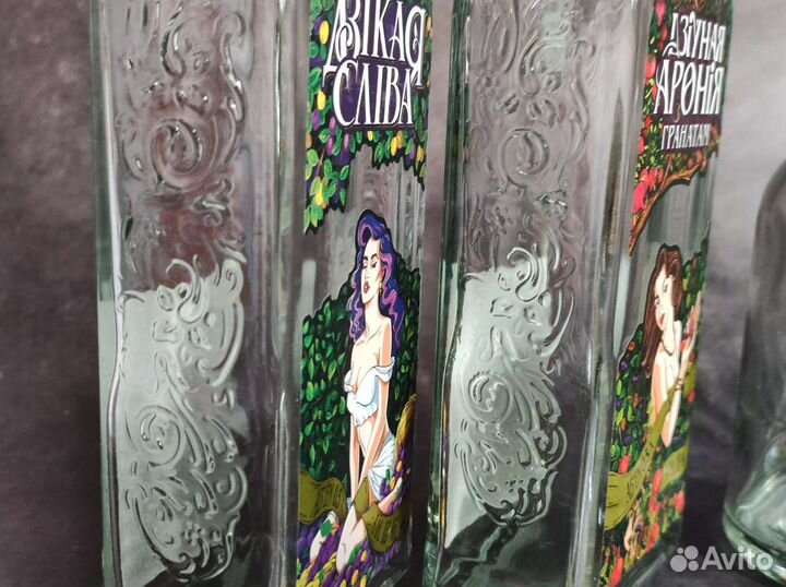 Красивые бутылки от алкогольных напитков