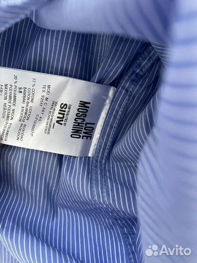 Moschino рубашка