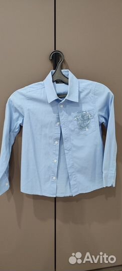 Рубашки на мальчика 122-128