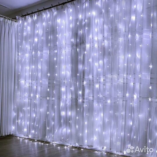 Гирлянды-шторы/занавес