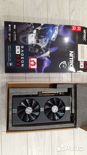 Sapphire RX 580 nitro+ 4Gb