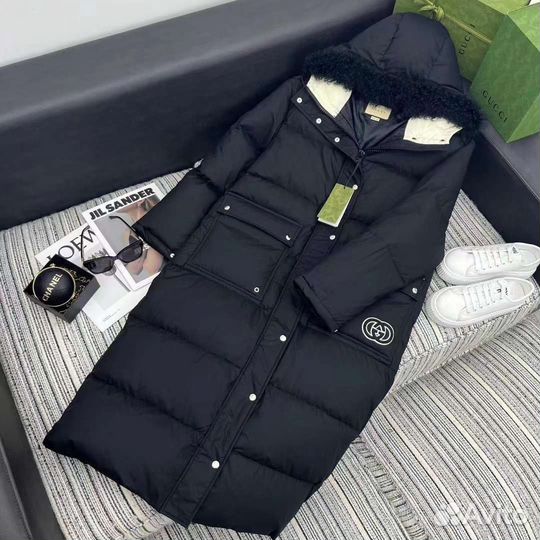 Пуховик удлиненный Gucci