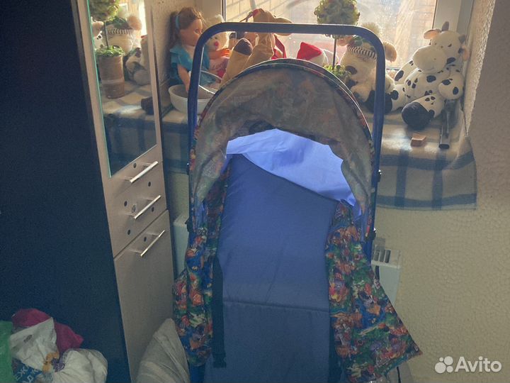 Детские санки на колесах