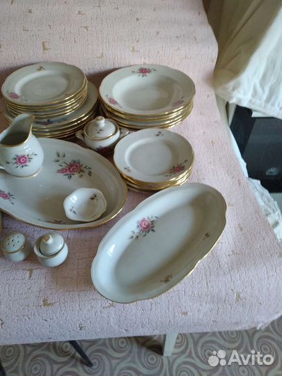 Столовый сервиз фарфор СССР