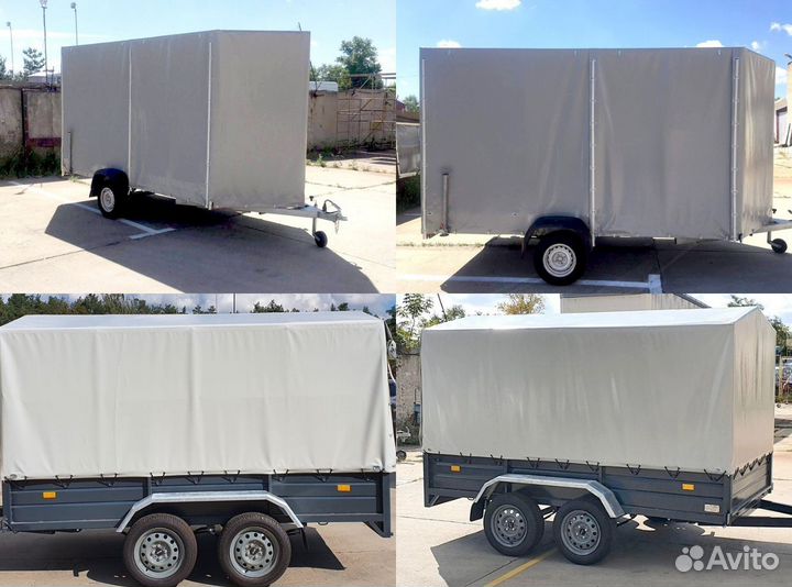 Тент на легковой прицеп