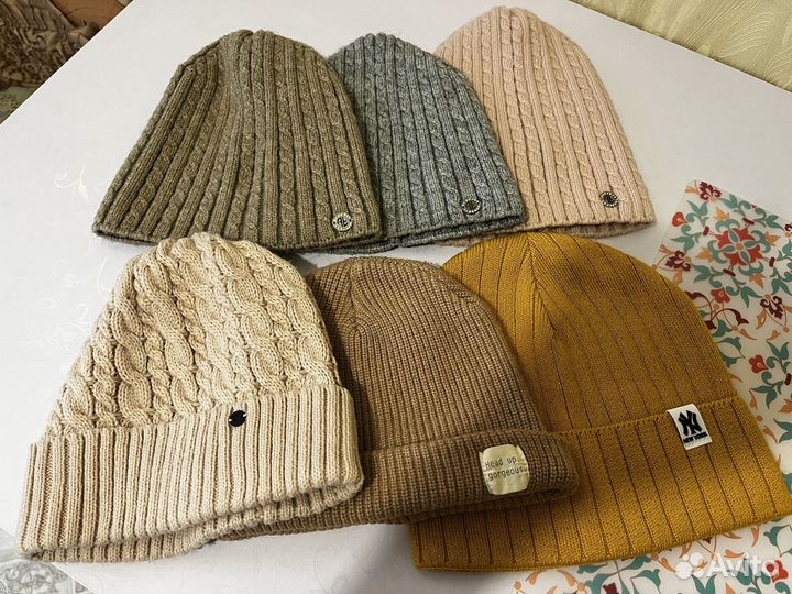 Шапка женская вязаная