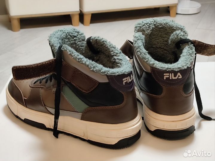 Кроссовки мужские зимние утепленные Fila