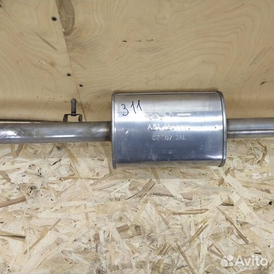 Банка глушителя средняя Chery Fora A21-1201110