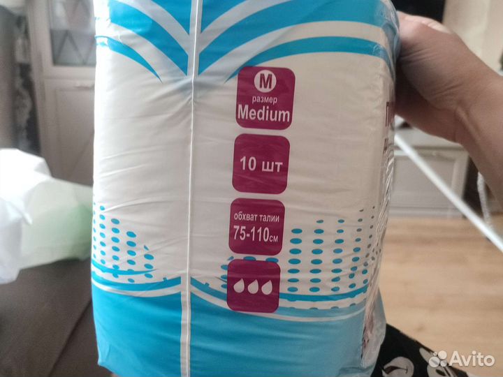 Памперсы для взрослых размер м