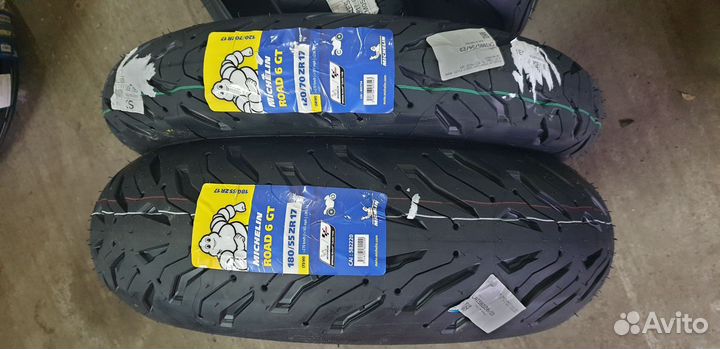 Michelin pilot road 6 GT 120 70 r17+180 55r17